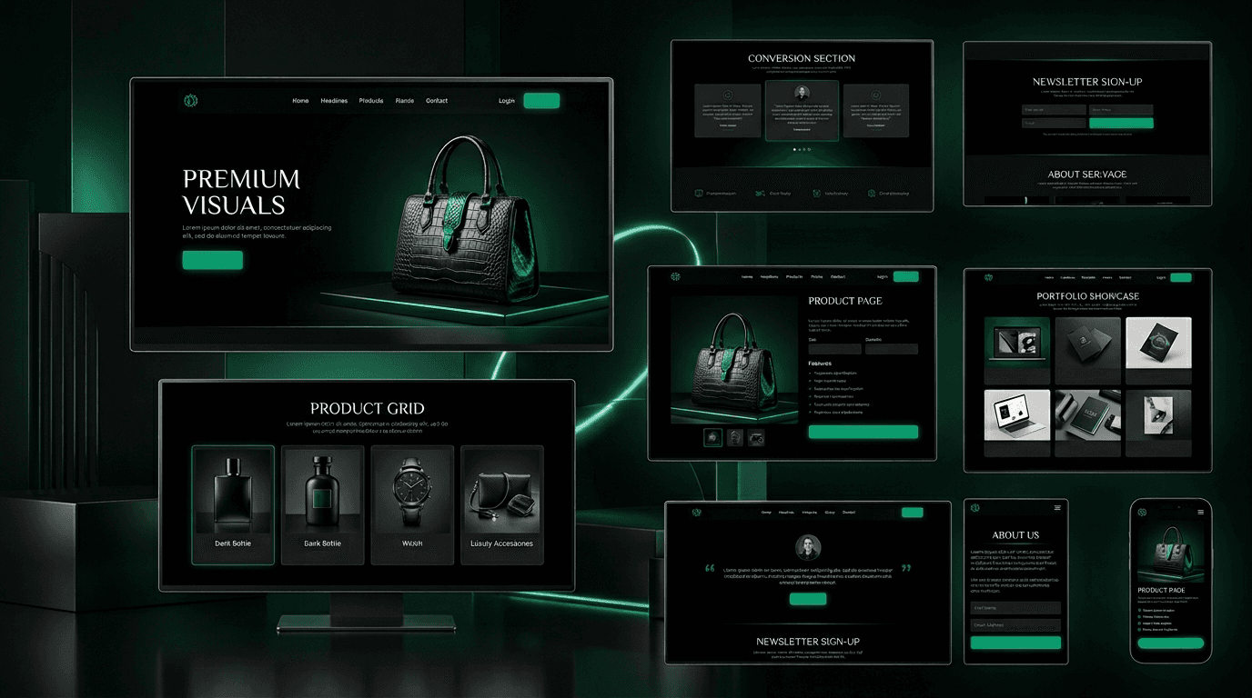 Portfolio & eCommerce Websites